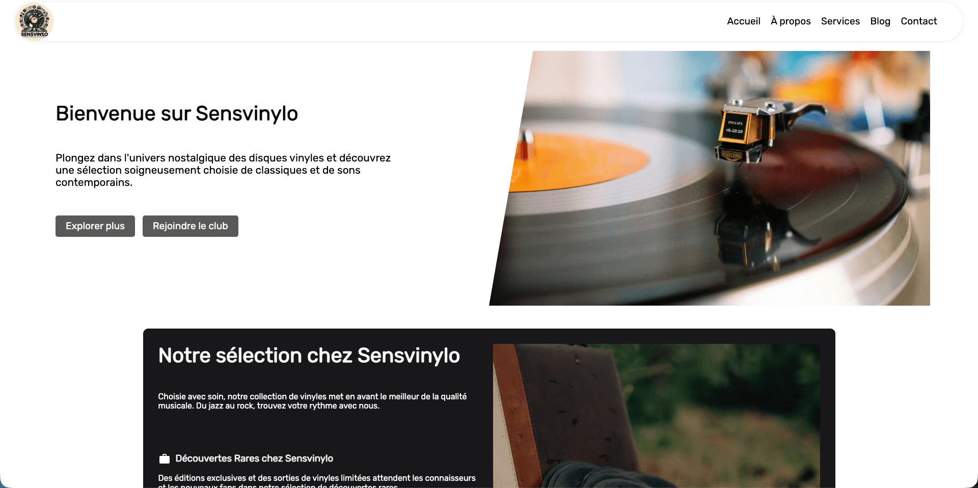 SensVinylo Musique